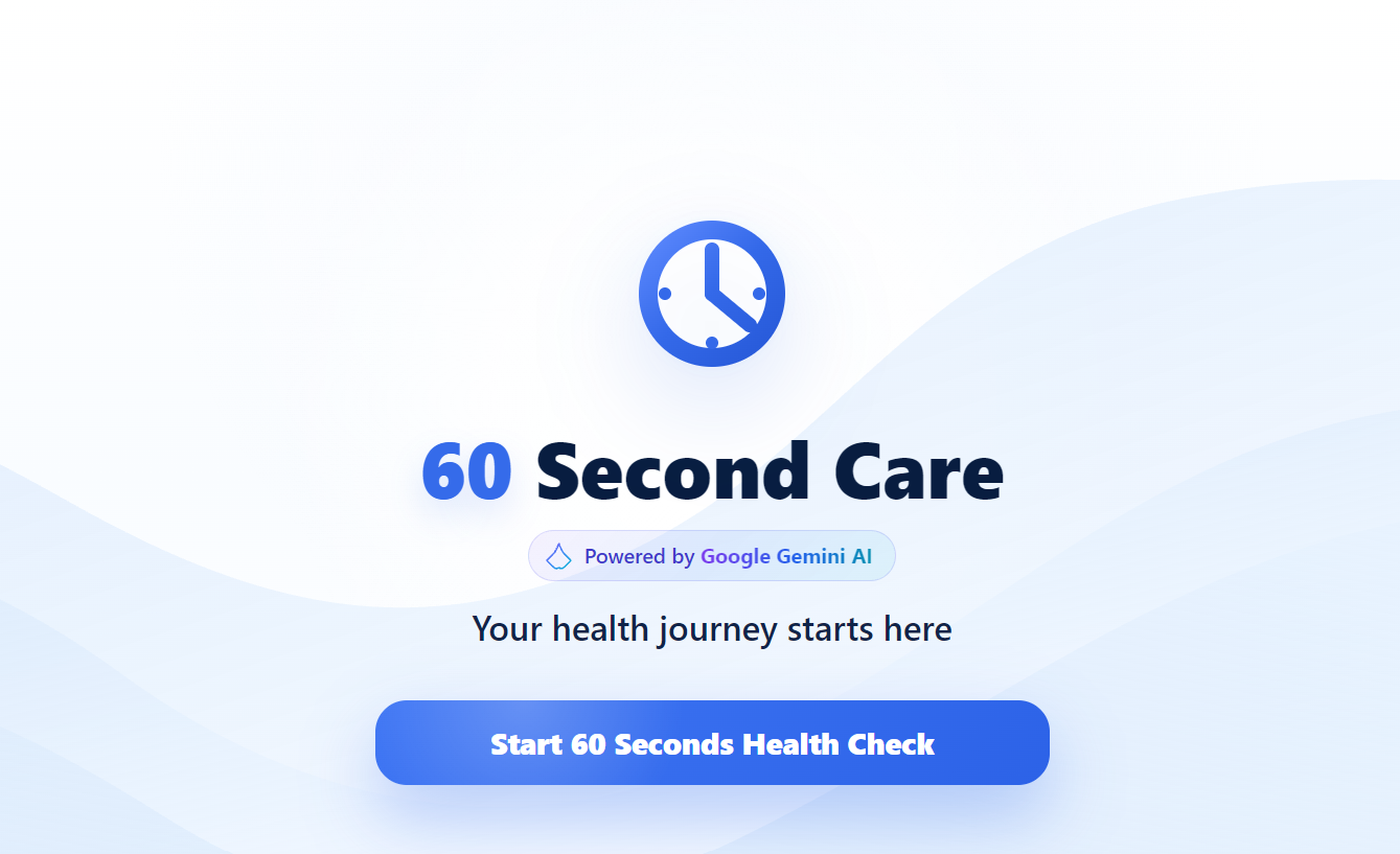 60 Second Care Project